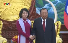 Phó Chủ tịch nước Đặng Thị Ngọc Thịnh thăm chính thức Lào
