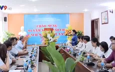 Lãnh đạo TP.HCM thăm kênh Truyền hình Quốc gia VTV9