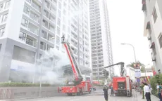 Diễn tập phòng cháy chữa cháy chung cư tại Cần Thơ