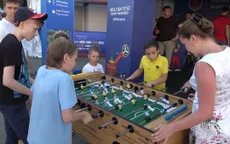 Phóng viên Thể Thao VTV tác nghiệp tại Nga: Trải nghiệm fanzone tại Nizhy Novgorod