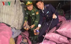 Bắt giữ vụ vận chuyển lượng lớn pháo lậu từ Lào về Việt Nam