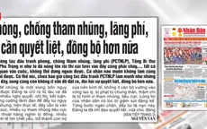 Đấu tranh chống tham nhũng đã trở thành xu thế không thể đảo ngược