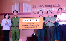 Viettel tặng 350.000 cuốn sách cho các trại giam