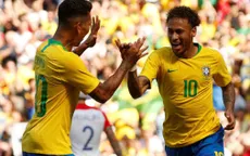 Kết quả bóng đá giao hữu rạng sáng 04/6: Brazil chiến thắng trong ngày Neymar tỏa sáng