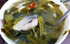 Thưởng thức món canh cá lá giang ngon khó cưỡng