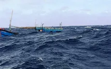 Cứu nạn 31 thuyền viên bị chìm tàu gần Trường Sa