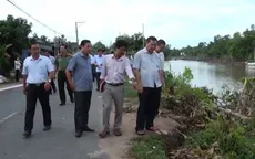 Xuất hiện 16 điểm sạt lở, An Giang khẩn trương khắc phục và di dời dân