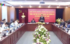 Chủ tịch nước làm việc với Liên đoàn Luật sư Việt Nam