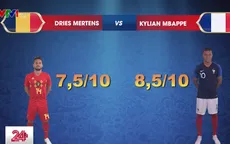 Bán kết World Cup 2018, Pháp vs Bỉ: Cuộc chạm trán của những ngôi sao