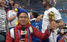 Phóng viên Thể Thao VTV tác nghiệp tại Nga: Cảm xúc vỡ òa của CĐV Pháp