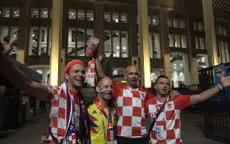 Phóng viên Thể Thao VTV tác nghiệp tại Nga: Những cảm xúc của CĐV Anh và Croatia sau trận bán kết