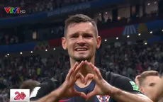 Nhiều cầu thủ Croatia bật khóc sau chiến thắng trước ĐT Anh tại bán kết World Cup 2018