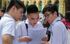 Hơn 40 trường đại học công bố mức điểm nhận hồ sơ xét tuyển