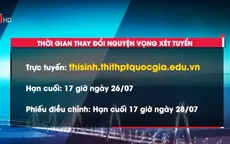 Lưu ý khi điều chỉnh nguyện vọng xét tuyển ĐH, CĐ năm 2018