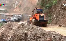 Lai Châu nỗ lực thông đường sau mưa lũ