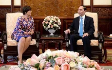 Chủ tịch nước Trần Đại Quang tiếp Đại sứ Bỉ đến chào từ biệt