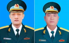 Cấp Bằng Tổ quốc ghi công cho 2 phi công hy sinh khi bay huấn luyện