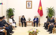 Thủ tướng tiếp Chủ tịch Liên minh nghị sĩ hữu nghị Nhật Bản - Mekong