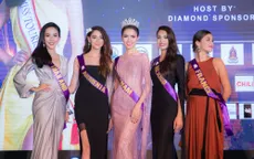 Phan Thị Mơ nổi bật bên dàn thí sinh Hoa hậu Đại sứ Du lịch thế giới 2018