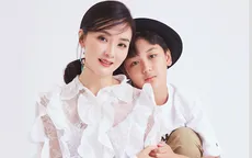 Ảnh hiếm của "Tịnh Nhi" Vương Diễm và con trai