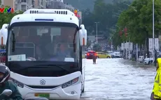 Mưa lớn gây lũ lụt nghiêm trọng ở Trung Quốc