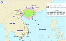 Áp thấp nhiệt đới có khả năng mạnh lên thành bão hướng về vịnh Bắc Bộ