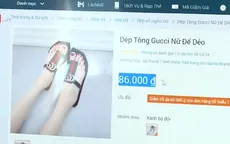 Dễ dàng bắt gặp hàng giả trên các trang thương mại điện tử