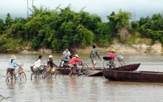 Mất an toàn đường thủy tại các bến đò ngang ở Quảng Trị