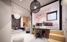 Căn hộ hiện đại với những điểm nhấn bằng màu sắc