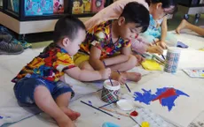 Thiếu nhi vẽ tranh, gây quỹ từ thiện với "Vẽ lên cổ tích"