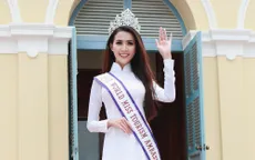 Phan Thị Mơ rạng rỡ về quê Tiền Giang sau khi đăng quang Hoa hậu