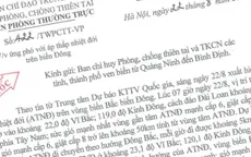 Các tỉnh/TP ven biển từ Quảng Ninh đến Bình Định ứng phó với áp thấp nhiệt đới trên biển Đông