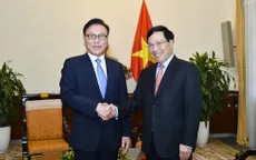 Phó Thủ tướng Phạm Bình Minh tiếp Tổng lãnh sự danh dự Việt Nam tại khu vực Busan - Gyeongnam