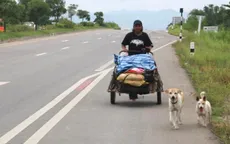 Thái Lan: Đi bộ 1.500km đưa tro cốt bạn gái lên núi