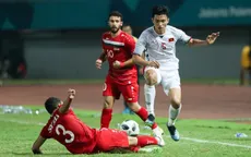 Văn Hậu sẽ vắng mặt trong trận gặp Olympic Hàn Quốc