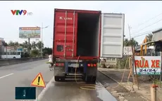 Nhiều tiệm rửa xe gây bất ổn giao thông tại cửa ngõ cao tốc TP.HCM - Trung Lương