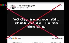 Thanh Hóa bác bỏ thông tin vỡ đập thủy điện Trung Sơn