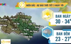 Miền Bắc giảm mưa, trời hửng nắng