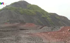 Bất an những bãi thải than quặng mùa mưa bão
