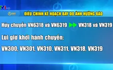 Vietnam Airlines điều chỉnh lịch bay đến Nhật Bản do bão Shanshan
