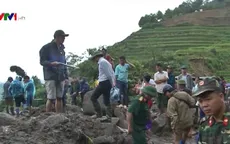 Lai Châu tiếp tục tìm kiếm các nạn nhân mất tích sau mưa lũ