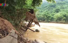 Xã biên giới Mỹ Lý, Nghệ An tan hoang sau lũ