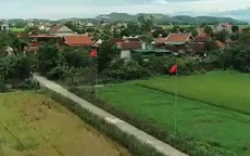 Miền quê cả năm treo cờ Tổ Quốc