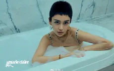 Choáng với Angelababy cắt tóc tém