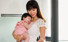 Siêu mẫu Hà Anh: "Từ khi làm mẹ, tôi không còn phân biệt ngày đêm"