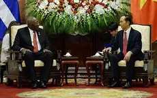 Chủ tịch nước tiếp Phó Chủ tịch thứ nhất Hội đồng Nhà nước Cuba