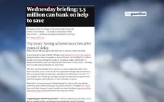 Help to save - Chương trình hỗ trợ tiết kiệm mới của Chính phủ Anh