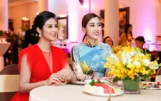 Đỗ Mỹ Linh, Ngọc Hân đọ sắc cùng top 3 Hoa hậu Áo 2018
