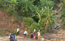 Mường Lát (Thanh Hóa) thiếu nước sinh hoạt sau mưa lũ