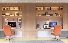 Thiết kế phòng làm việc dành cho hai người ấn tượng